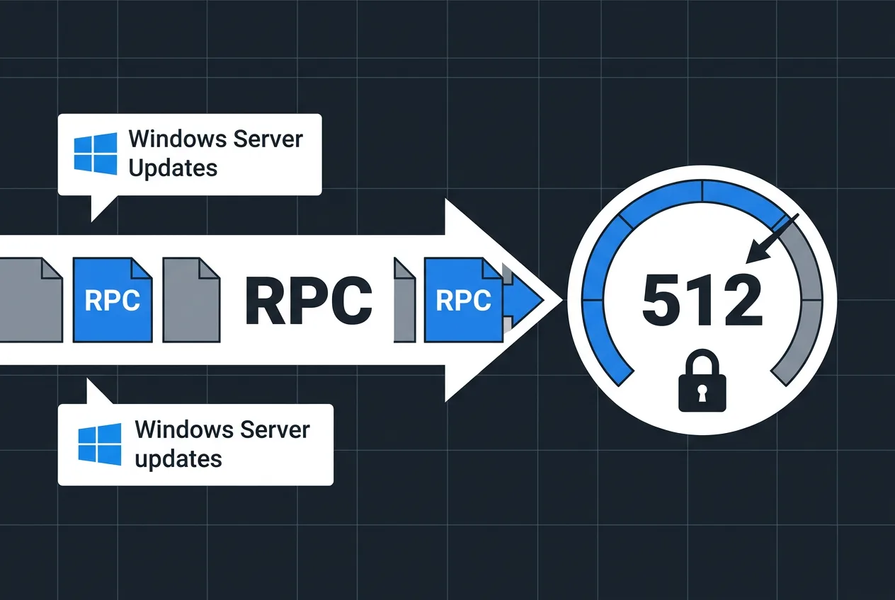 Схема ограничения вызовов RPC в обновлениях Windows Server