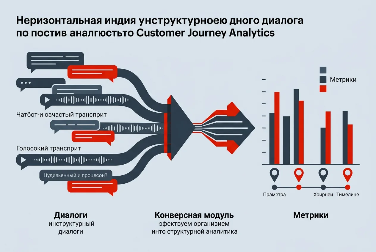 Инфографика функции Conversation Insights для анализа диалогов и чатов в Adobe CJA